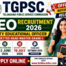 TGPSC DEO Recruitment 2026 Notification Released For 24 Deputy Educational Officer Posts Apply Online Details at SubbuJobs